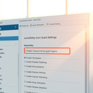 Solved: Cannot connect to an SMB2 network share form Windows Server 2022