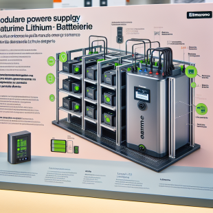 Sistema di alimentazione modulare con batterie al litio: massima efficienza e riduzione dei costi totali