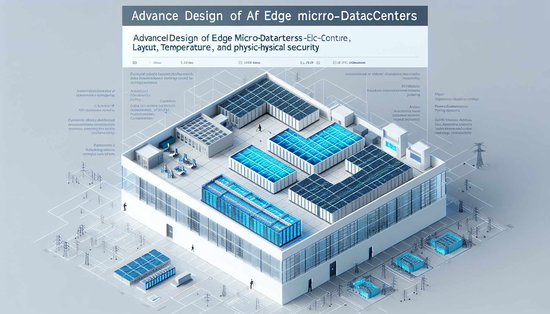 Progettazione Avanzata di Micro-Datacenter Edge: Layout, Temperatura e Sicurezza Fisica