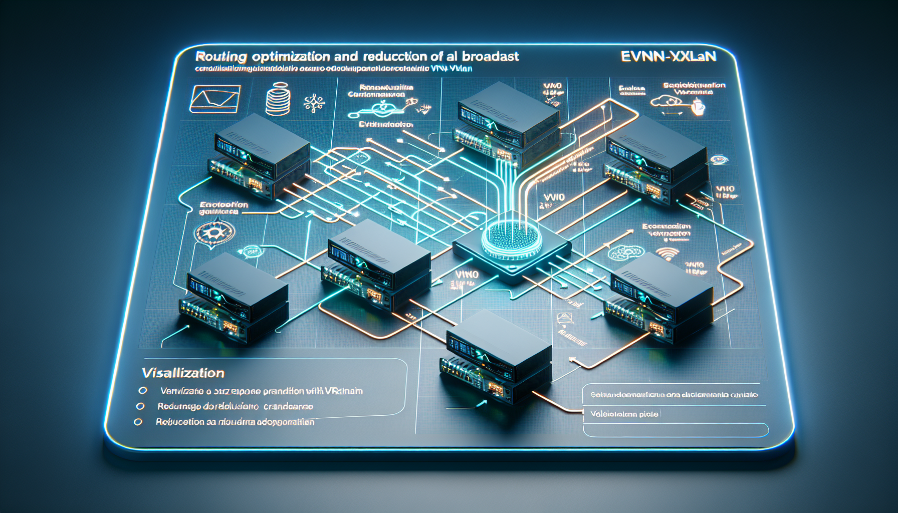 Ottimizzazione del routing e riduzione broadcast con EVPN-VXLAN