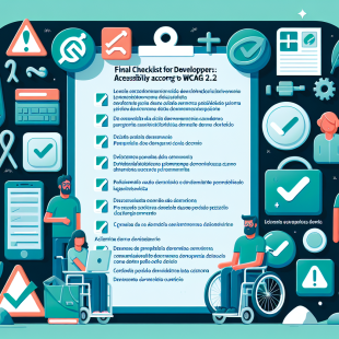 Checklist definitiva per sviluppatori: Accessibilità secondo WCAG 2.2