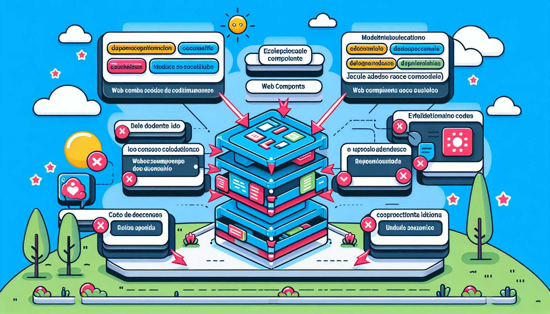 Web Components HTML: isolamento efficace e riuso modulare del codice