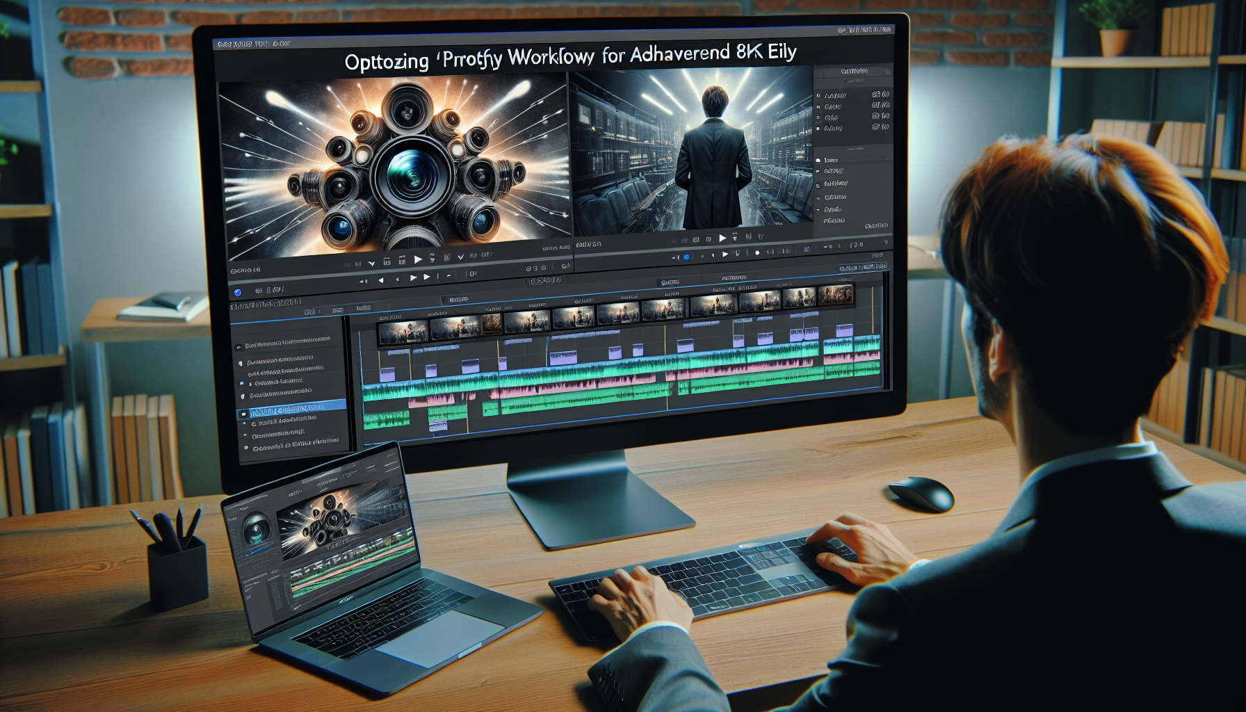 Ottimizzazione del flusso proxy per montaggio video 8K avanzato